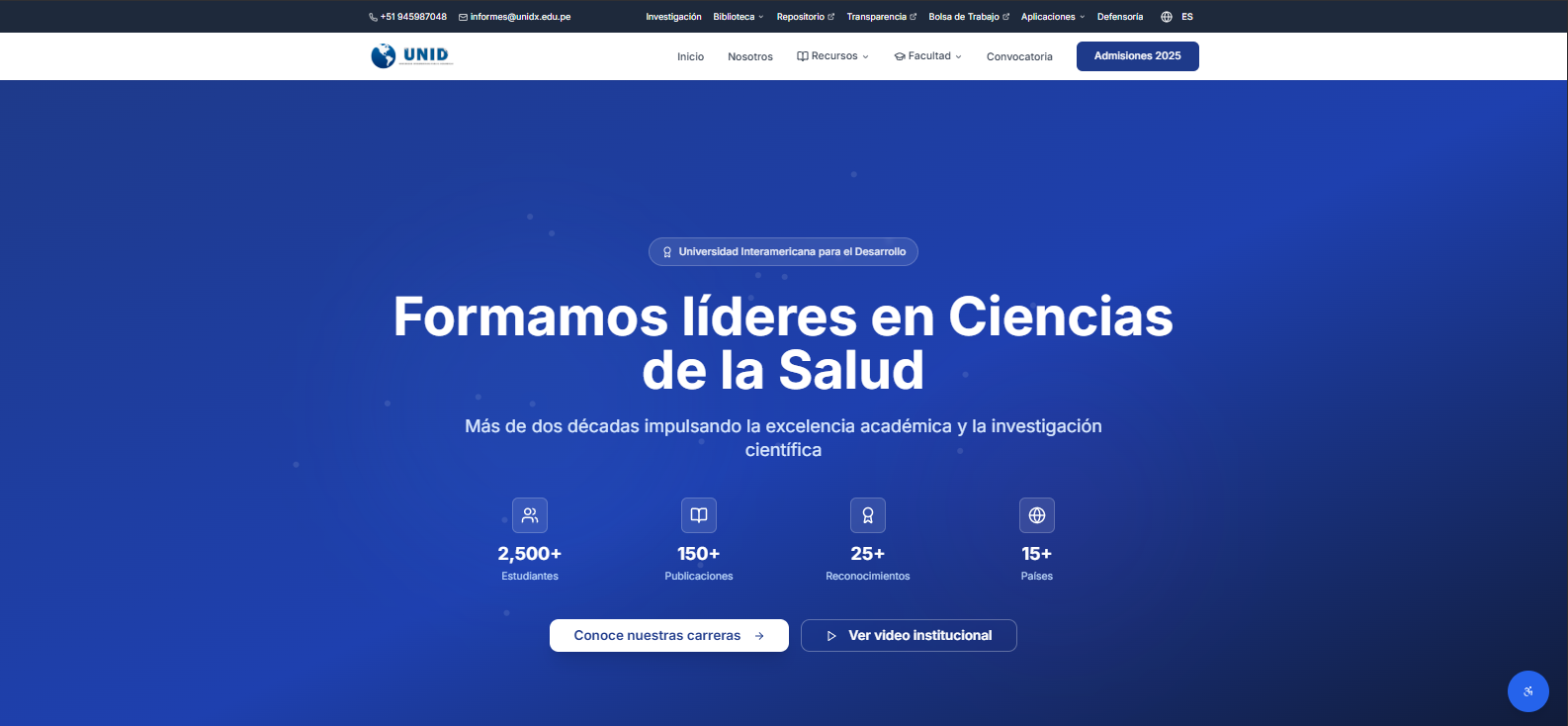 UNIDX - Web Institucional